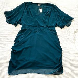 NWT City Chic Teal Dress size 16